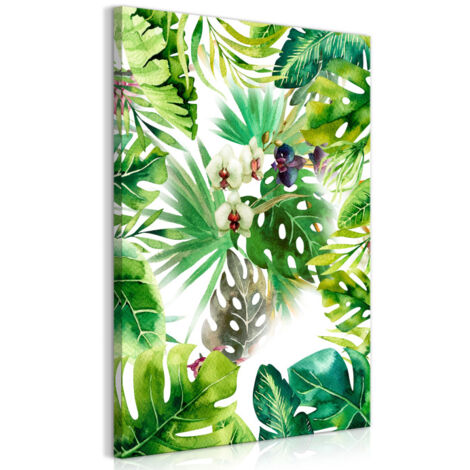 Tableau Imprimé "Tropical Shadow" 60 x 90 cm