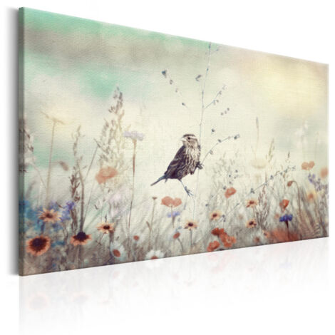 Tableau Imprimé "Wild Meadow" 60 x 90 cm