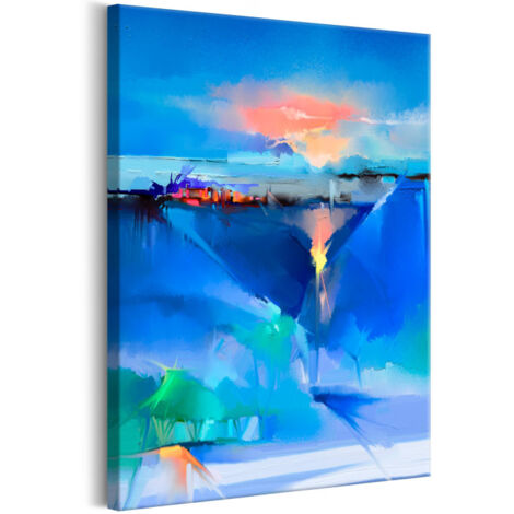 Tableau Imprimé "Winter Landscape" 60 x 90 cm