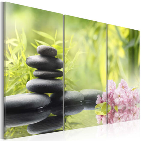 Tableau Imprimé "Zen Composition" 60 x 90 cm