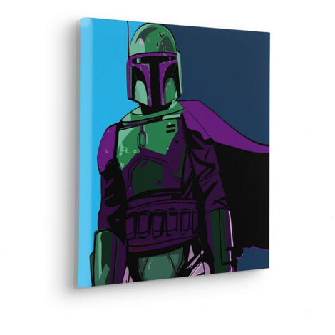 Tableau intissé Star Wars - Boba Fett