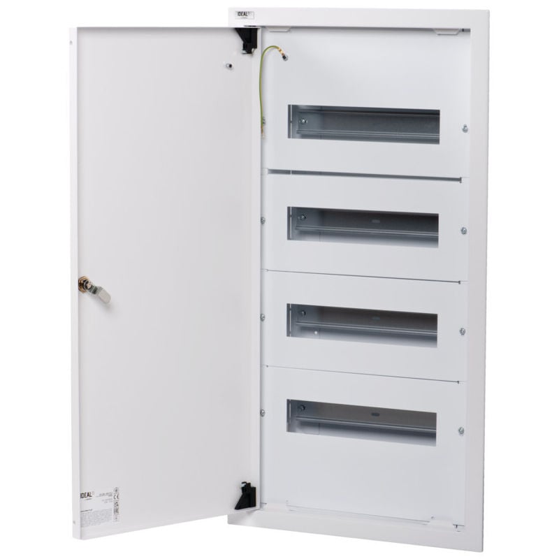 Kanlux - Tableau Électrique encastrable Blanc 4x12P Modules