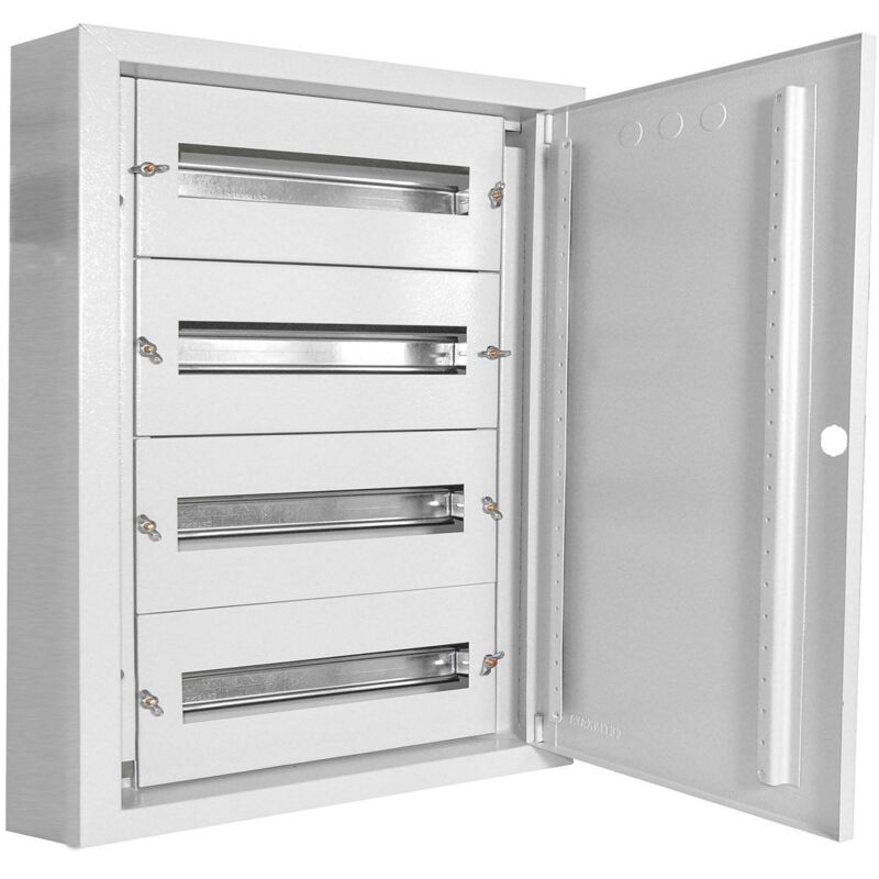 Maxge - Tableau Électrique Modulaire Métallique en Saillie gardena 120