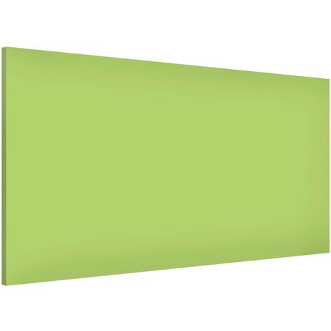 Tableau magnétique - Colour Spring Green - Format paysage 37cm x 78cm Dimension: 37cm x 78cm
