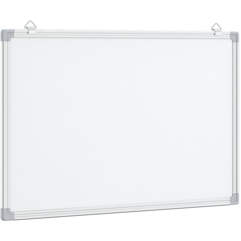 Tableau magnétique panneau écriture école maison bureau 40 x 30 x 1,7 cm aluminium