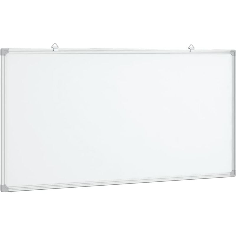 Tableau magnétique panneau écriture école maison bureau 60 x 30 x 1,7 cm aluminium