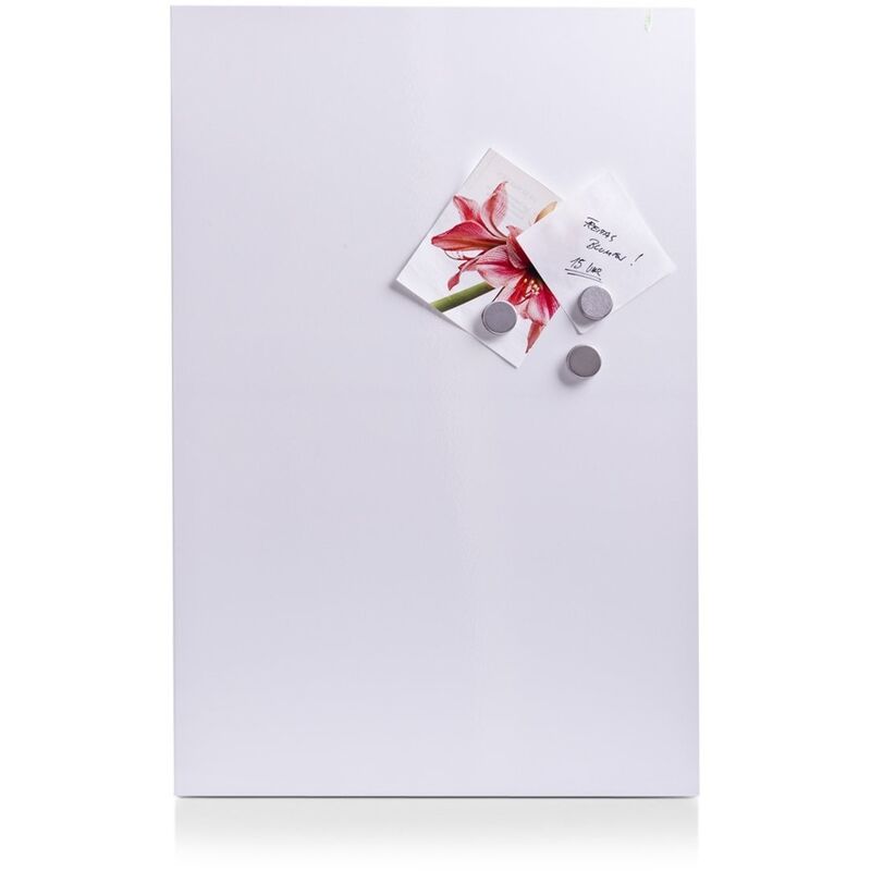 Zeller - Tableau magnétique pour notes +3 aimants, 60x40 cm