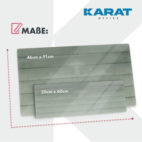 Tableau mémo en verre design Wood aspect bois surface brillante 20 x 60