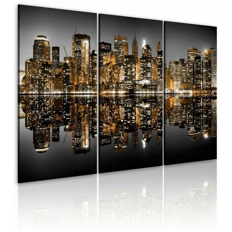 Tableau mer de lumières new york - 120 x 80 cm