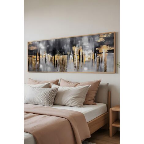 Tableau mural en MDF avec cadre Painting Multicolore