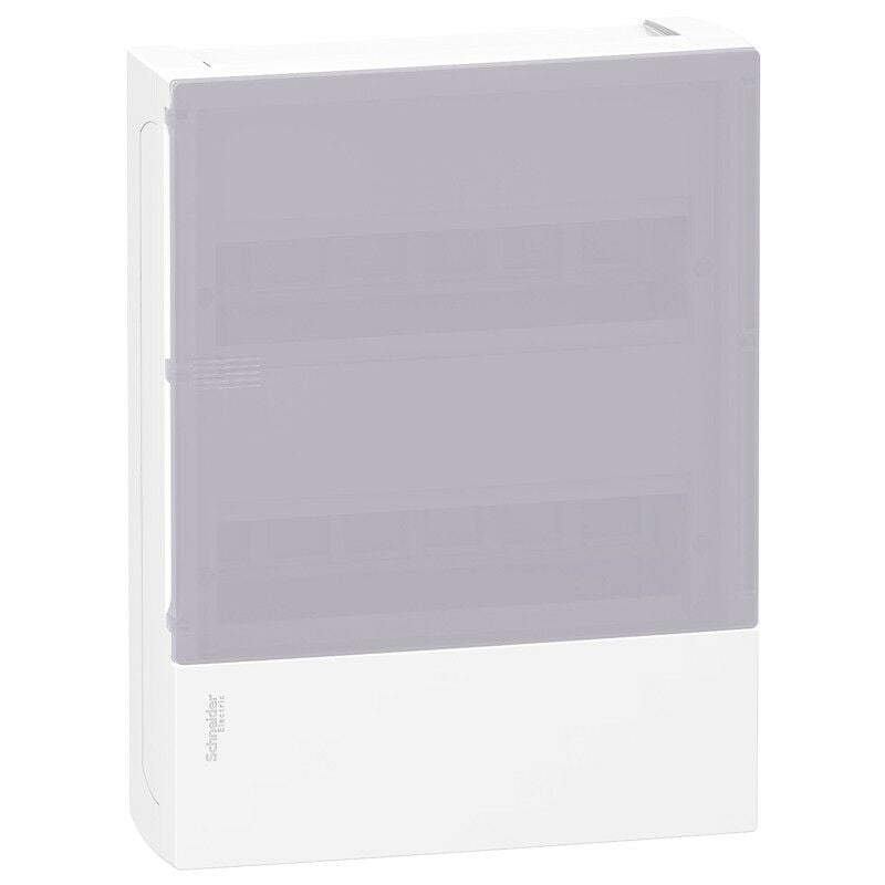 Schneider Electric - Tableau mural Schneider 24 modules IP40 bia/fume MIP10212T