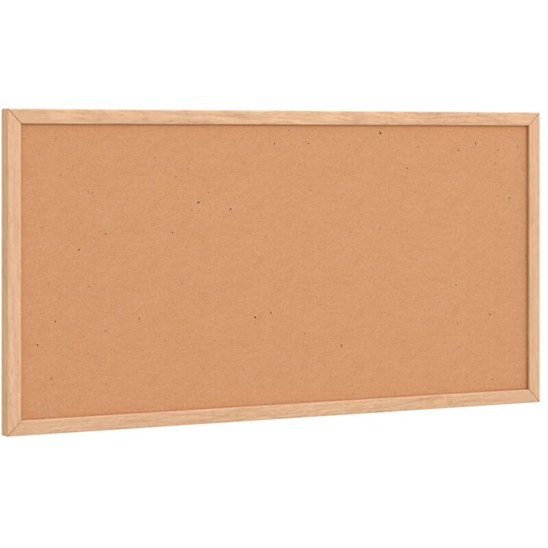 Vidaxl - Tableau en liège avec cadre bois de pin massif 60x30 cm