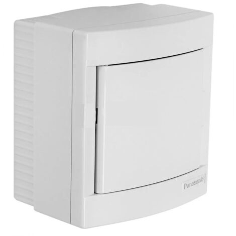 Tableau nu saillie 4 modules PANASONIC porte opaque