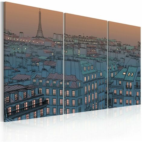 Tableau paris pluvieux, Artgeist