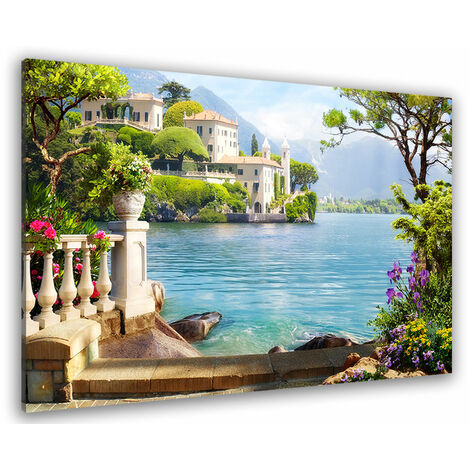 Tableau triptyque paysage de Montagne - Deco murale design pas cher