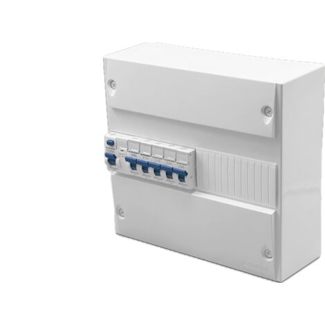 Tableau précâblé 5 disj + 1 ID Eur'Ohm RX Protect automatique