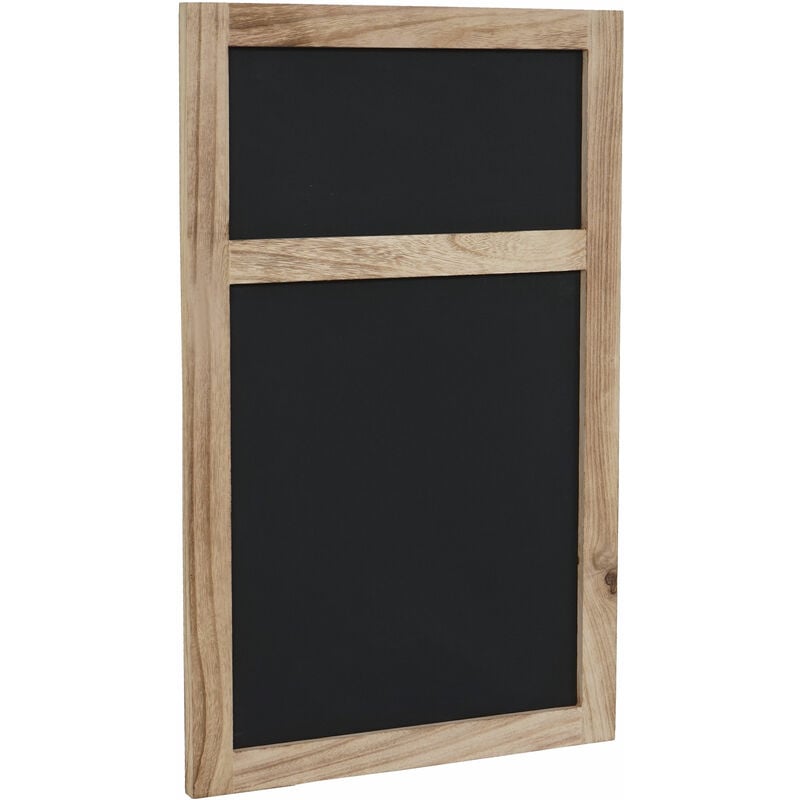 [JAMAIS UTILISÉ] Panneau publicitaire, 2 tableaux, 55x34x2cm, brun naturel shabby