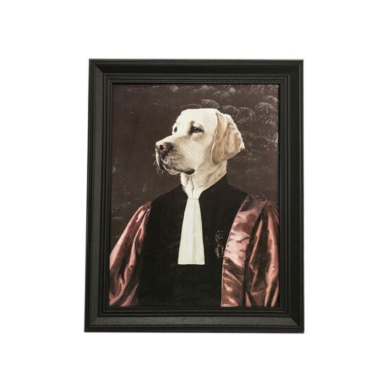 Tableau rectangle moulure en bois THE ADVOCATE 68x83