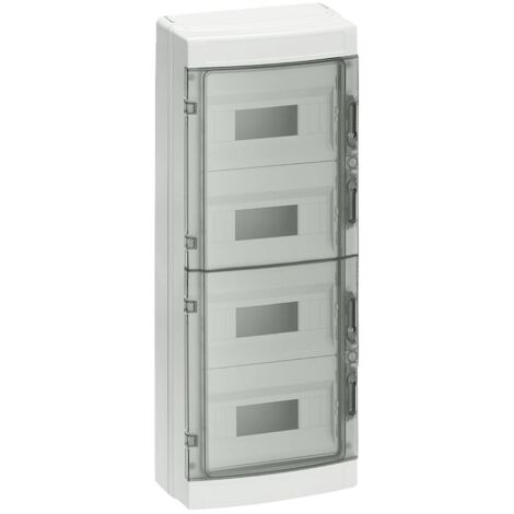 Tableau Siemens mural 72 modules IP65 porte fumée 8GB13743