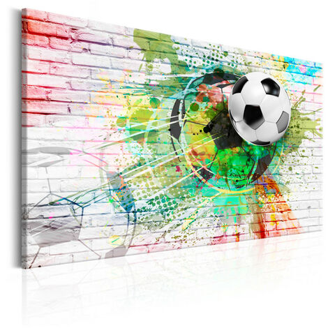 Tableau - Sport en couleur (Football) 90x60