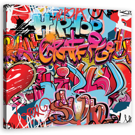 Tableau sur toile Art de rue Street Art 60x60