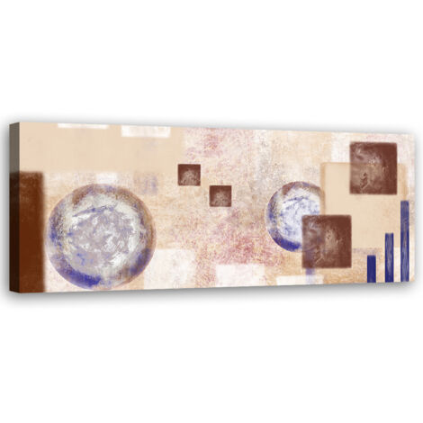 Tableau sur toile Carrés abstraits 90x30
