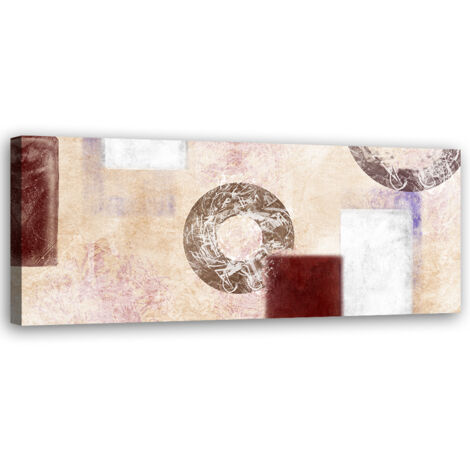 Tableau sur toile Cercle abstrait 90x30