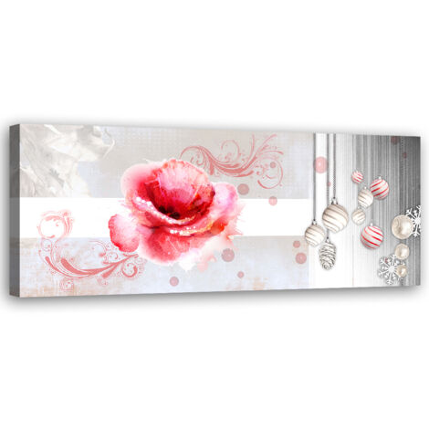 Tableau sur toile Composition de Noël 90x30