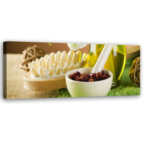 Tableau sur toile Composition Spa Zen 90x30
