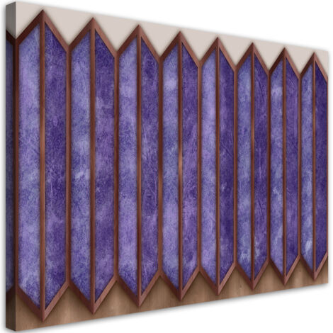 Tableau sur toile Fenêtres 3D colorées 100x70