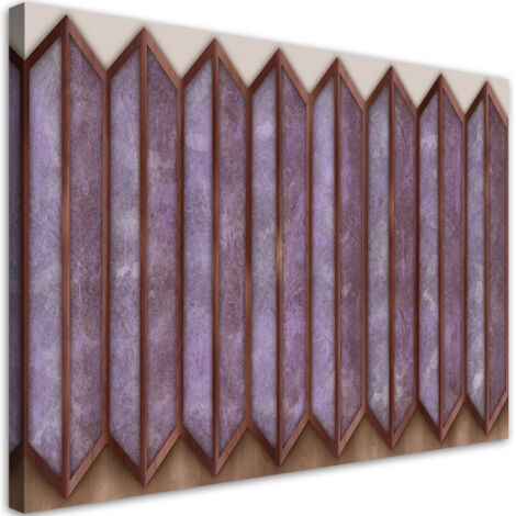 Tableau sur toile Fenêtres 3D colorées 100x70