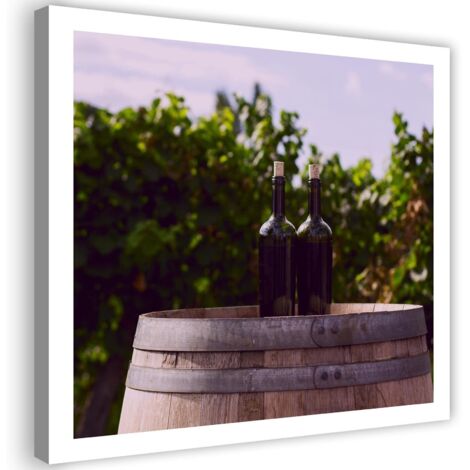 Tableau sur toile Feuilles de raisin 50x50