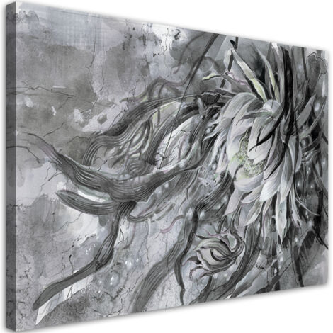 Tableau sur toile Fleur de la reine de la nuit 100x70