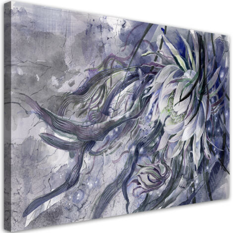 Tableau sur toile Fleur de la reine de la nuit 60x40