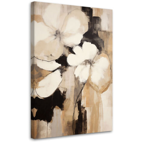 Tableau sur toile Fleurs boho 60x90