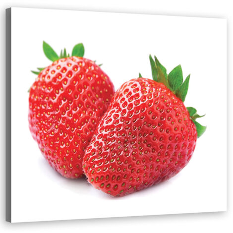 Tableau sur toile Fraise 30x30