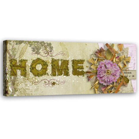 Tableau sur toile Inscription style vintage 90x30