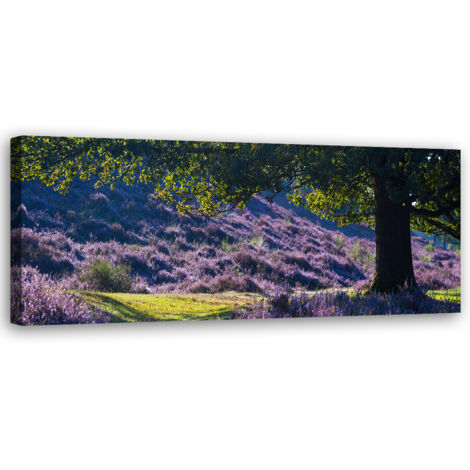 Tableau sur toile Lavande en Provence 90x30