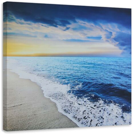 Tableau Sur Toile Tulup – Paysage Mer Et Plage – 140x70 Cm – Impression Moderne