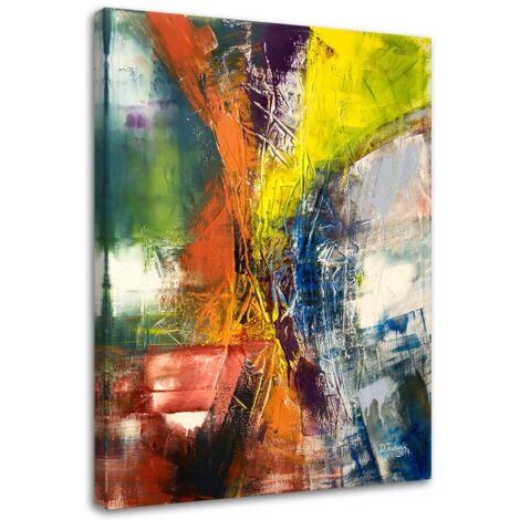 Tableau sur toile Peintures abstraites colorées 40x60