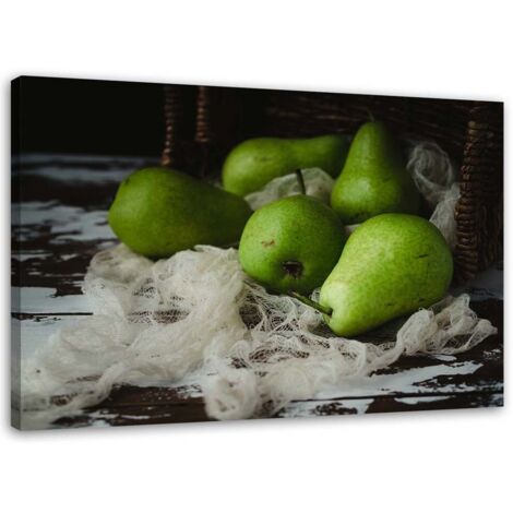 Tableau sur toile Poire Fruit 60x40