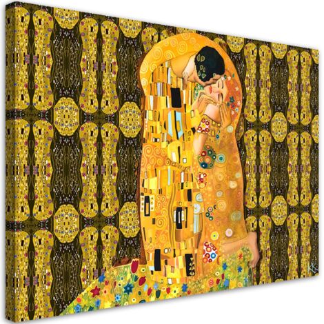 Tableau sur toile Réalisation d'une femme abstraction 100x70