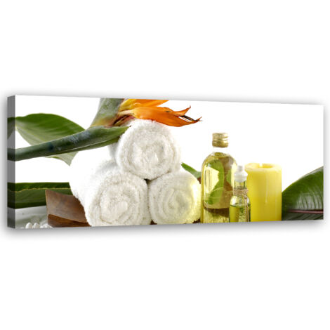 Tableau sur toile Set Spa 90x30