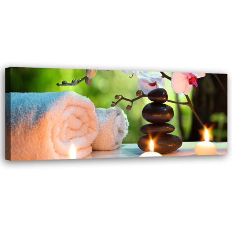 Tableau sur toile Spa Zen Massage 90x30