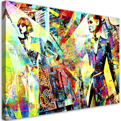 Tableau sur toile Tableau sur toile Femme glamour à la mode 60x40