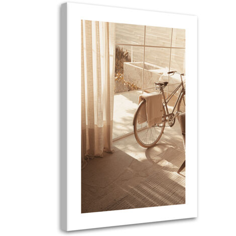 Tableau sur toile Vélo esthétique à la maison 60x90