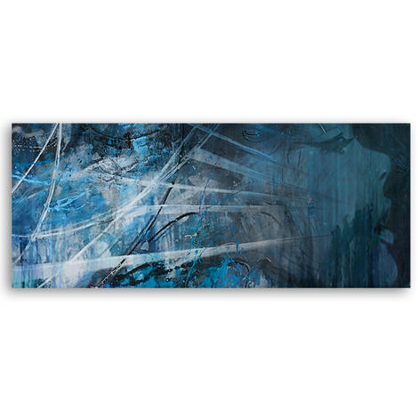 Tableau sur toile Visage de femme abstrait 90x30