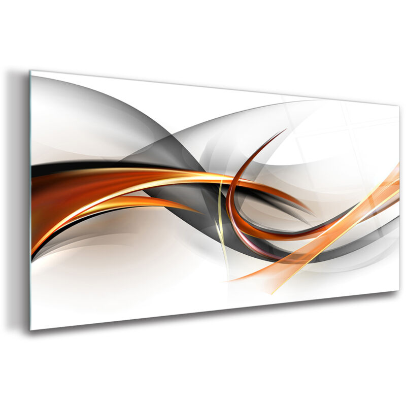 Tableau sur verre – 100 x 50 cm - Tableau mural décoratif - Verre Décorative - Art Moderne