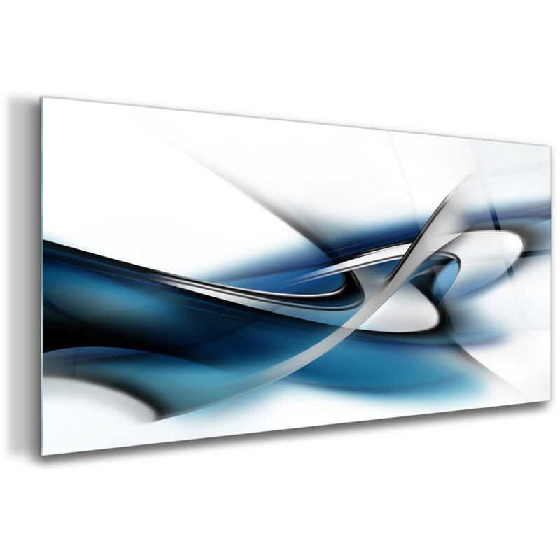 Tableau sur verre – 120 x 60 cm - Tableau mural décoratif - Verre Décorative - Art Moderne