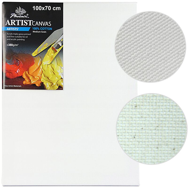 Tableau toile coton PREMIUM 380g Phénix 70x100cm